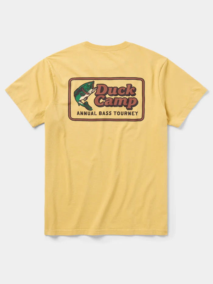 Bass Tourney T-Shirt- Mustard